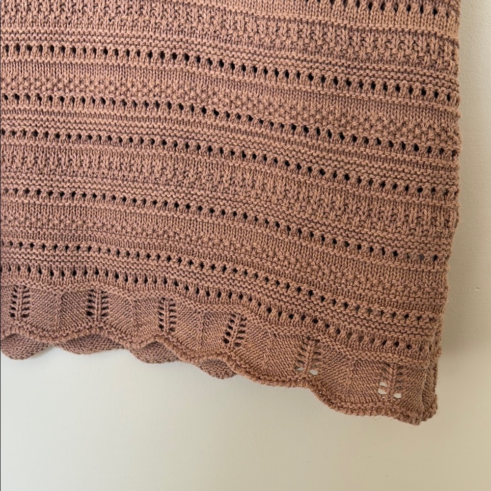 George Pink Ribbed Sleeveless Crop Tank Top - Picture 2 of 3